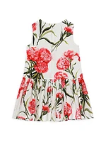 Little Girl's & Girl's Floral Print Dress