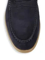 COLLECTION Suede Penny Loafers