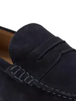 COLLECTION Suede Penny Loafers