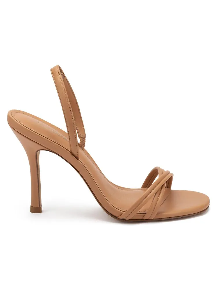 Annie Leather High-Heel Sandals