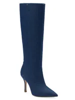 Kate Denim High-Heel Boot