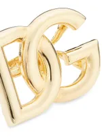 Goldtone Monogram Ring