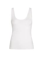 Stretch-Cotton Tank Top