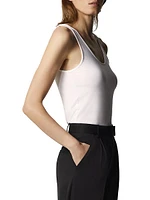 Stretch-Cotton Tank Top