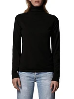 Turtleneck Wool-Blend Sweater