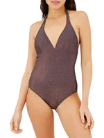 Changeant One-Piece Swimsuit