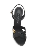 Platform Leather Sandals