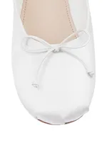 Satin Ballet Flats