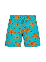 Little Boy's & Boy's Starfish Dance Swim Shorts