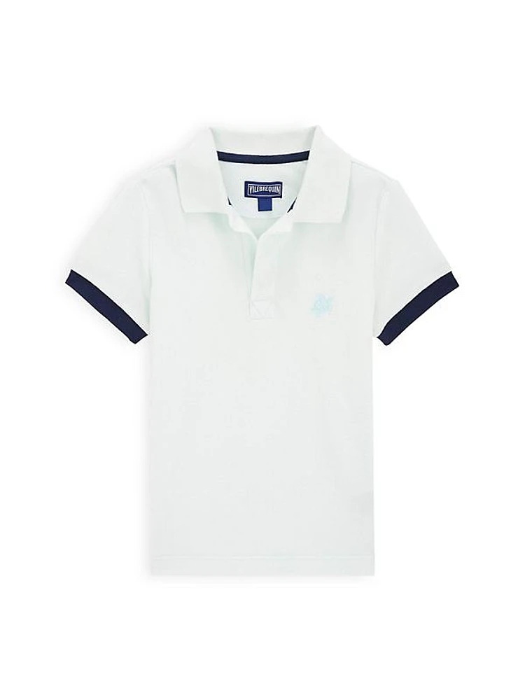 Little Boy's & Boy's Cotton Piqué Polo Shirt