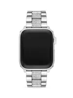 Stainless Steel Pavé Apple Watch® Bracelet/20MM