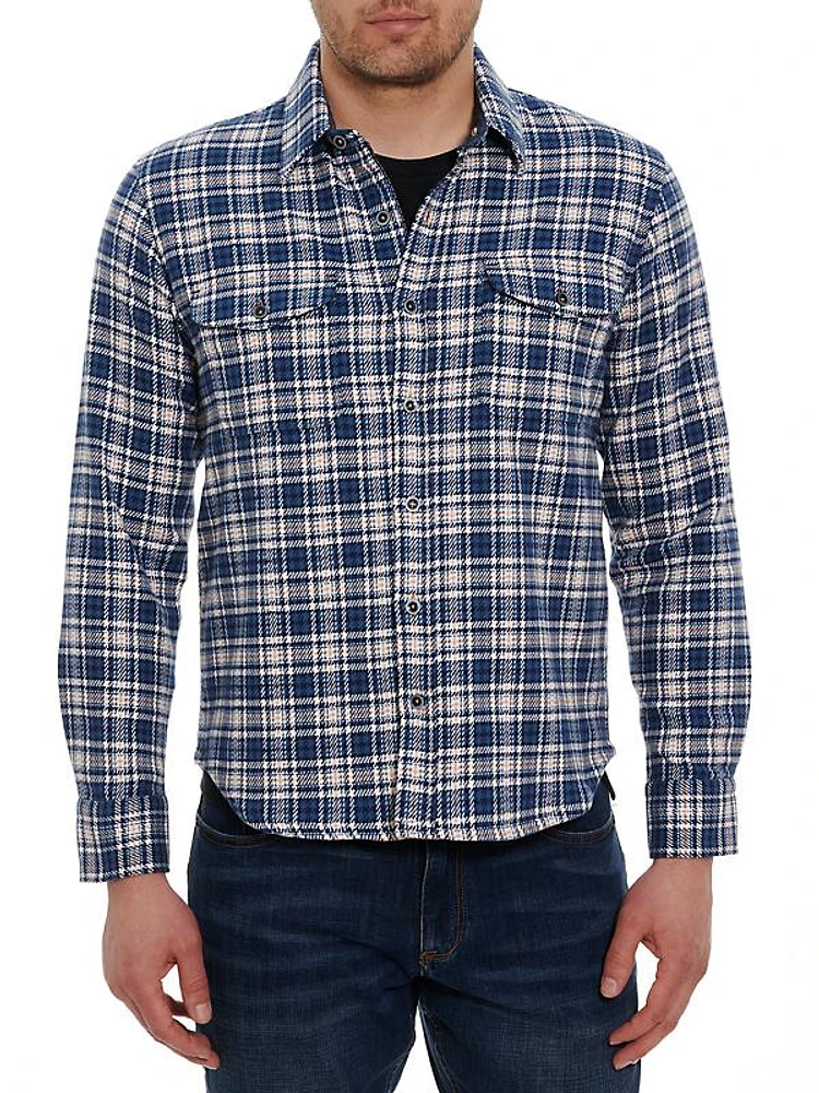 Godas Glen Plaid Button-Up Shirt