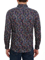 Ashbourne Printed Button-Up Shirt