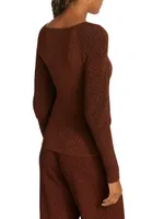 Wren Puff-Sleeve Sweater