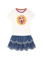 Little Girl's & Girl's Clover Sun T-Shirt