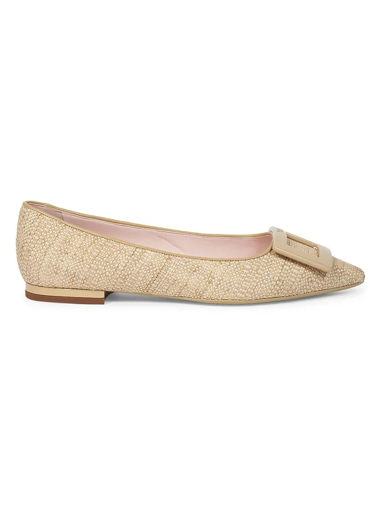 Gommettine Raffia Flats