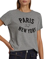 Paris New York Graphic T-Shirt