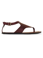 Trani Leather Thong Sandals