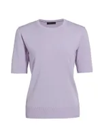 COLLECTION Dream Short-Sleeve Crewneck Sweater