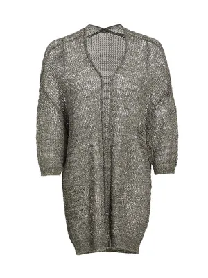 COLLECTION Sparkle Longline Cardigan