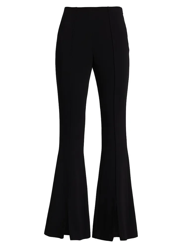 Billie High-Rise Wide-Leg Split-Hem Pants