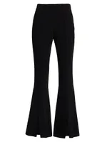 Billie High-Rise Wide-Leg Split-Hem Pants