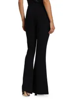 Billie High-Rise Wide-Leg Split-Hem Pants