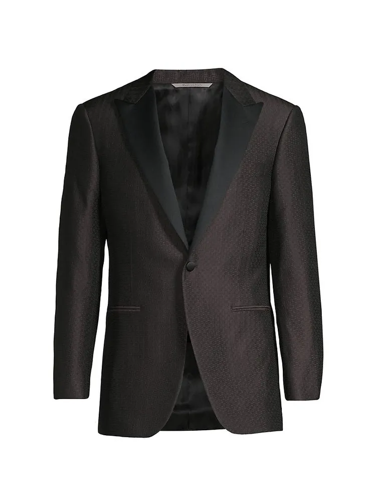 Jacquard Silk Dinner Jacket