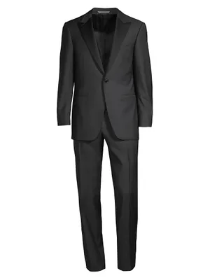 Birdseye Wool Tuxedo