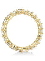 Undecided Eternity Band 14K Gold & Diamond Ring