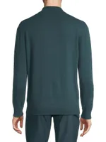 Wool & CashmereQuarter-Zip Sweater