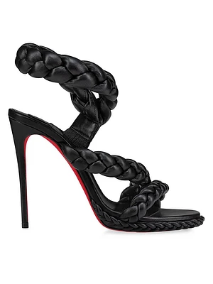 Christian Louboutin x Idris Elba Fatima 120MM Leather Sandals