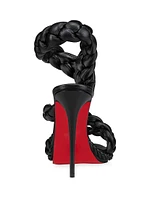 Christian Louboutin x Idris Elba Fatima 120MM Leather Sandals