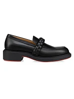 Christian Louboutin x Idris Elba Urbino Moc Braid Penny Loafers