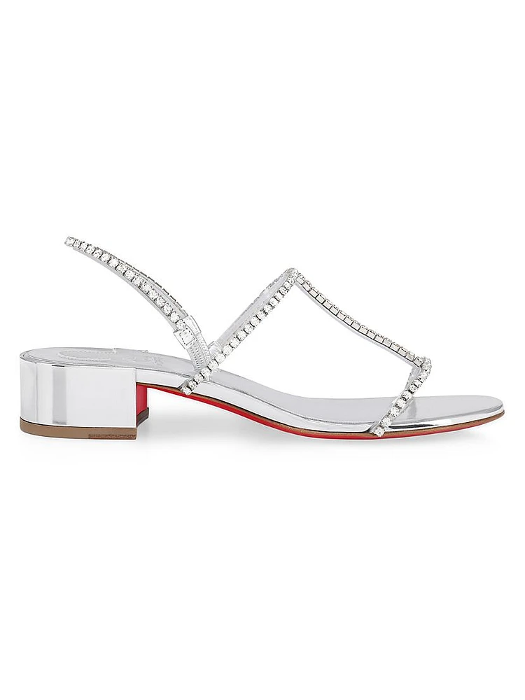 Simple Queenie Specchio Leather 25MM Sandals