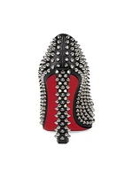 Condora Spikes 100MM Leather Pumps