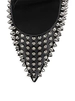 Condora Spikes 100MM Leather Pumps