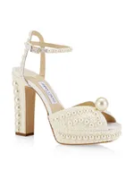 Sacaria 120MM Embellished Platform Sandals