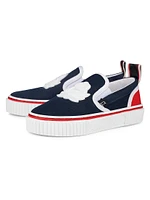 Little Boy's & Pedrito Boat Crest Sneakers