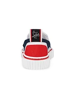 Little Boy's & Pedrito Boat Crest Sneakers