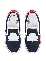 Little Boy's & Pedrito Boat Crest Sneakers