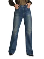 Mitchell High-Rise Straight-Leg Jeans