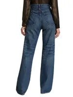 Mitchell High-Rise Straight-Leg Jeans