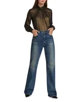 Mitchell High-Rise Straight-Leg Jeans