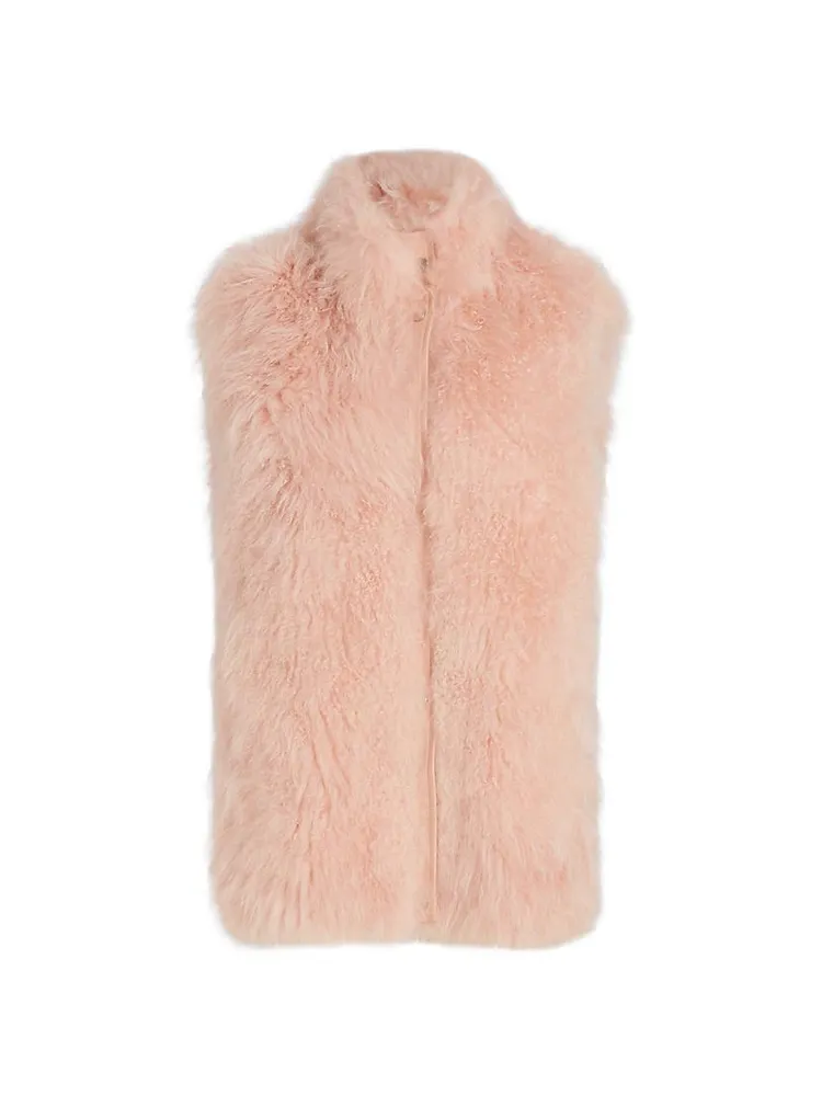 Cashmere Goat Fur Vest