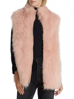 Cashmere Goat Fur Vest