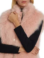 Cashmere Goat Fur Vest