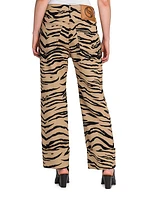 Tiger Wool-Blend Cuffed Trousers