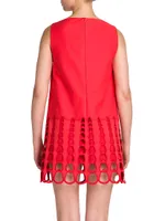 Cutwork Embroidered Minidress