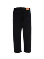 Little Girl's & High Rise Ankle Straight Jeans